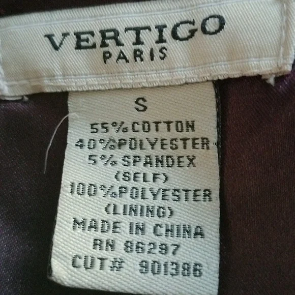Vertigo Paris jacket coat size S